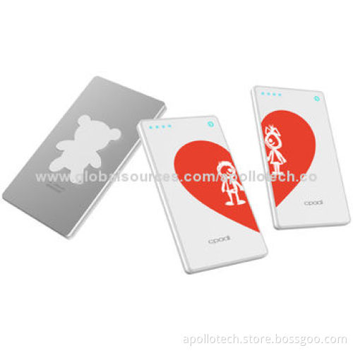 Magnetic Ultra-slim 5.6mm Adsorption Power Banks, 2,200mAh Capacity, Support Qi Wireless Charging